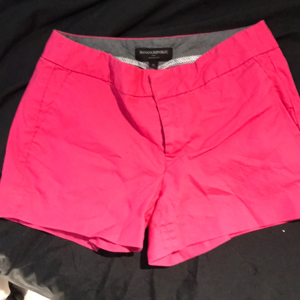 Banana Republic Hampton Pink Shorts size 0